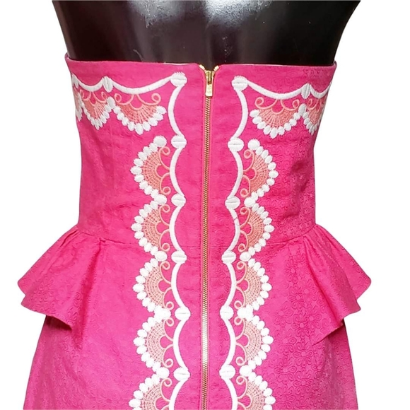 Lilly Pulitzer Hot Pink Mini Dress - Picture 3 of 6